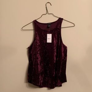 Rue21 Purple Velvet Top
